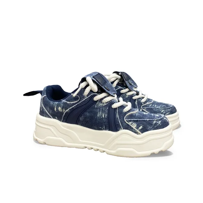 XLAIII Anti Slip And Wear Resistant Height Increasing Low Top Chunky Sneakers Unisex-2