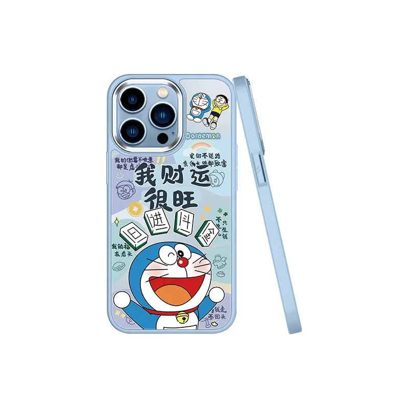 MSMF Glass Material Phone Cases Compatibility With Apple/Apple 13/16 Pro/15 Plus/14 Pro Max/11/12 Cute Style-10