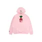 Pink Radish Cute Ghost Hoodie