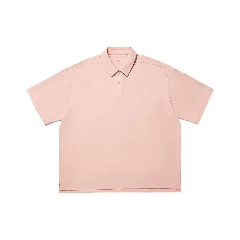 LiNing Vital Series Polo Shirt Unisex New Mist Rose Pink-0