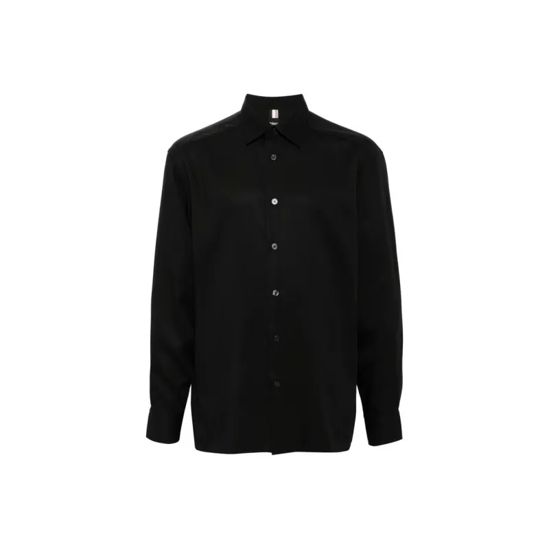 HUGO BOSS Long Sleeve Cotton Shirt-0