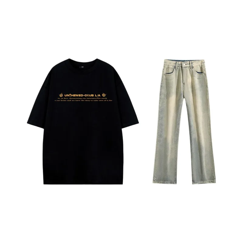 UNthemed Casual Sportswear Unisex-1