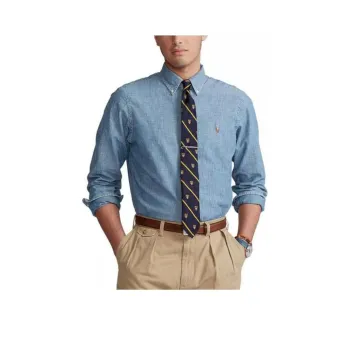 Polo Ralph Lauren Long Sleeve Indigo Chambray Sport Shirt