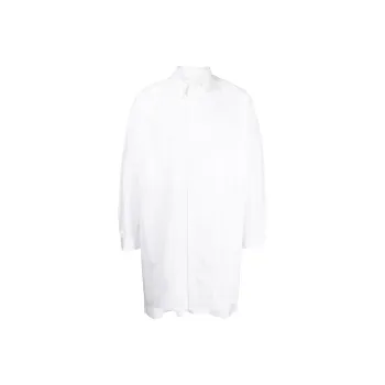 Yohji Yamamoto Panelled Slim cut Cotton Shirt