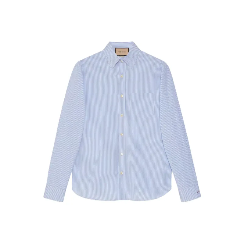 GUCCI Pinstriped Buttoned Shirt-0