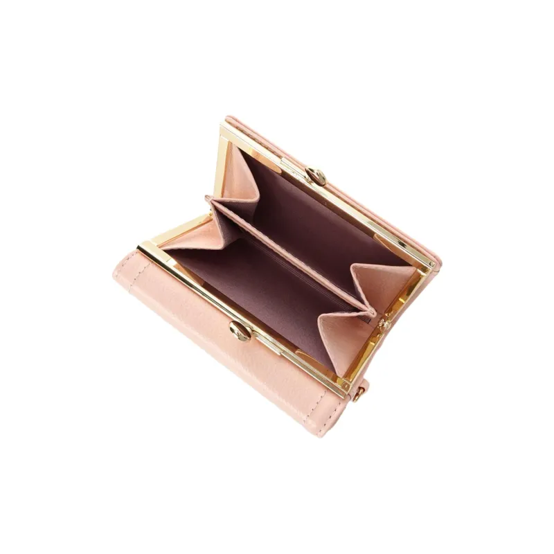 Disney Princess Cow Leather Wallet Women's Pink-5