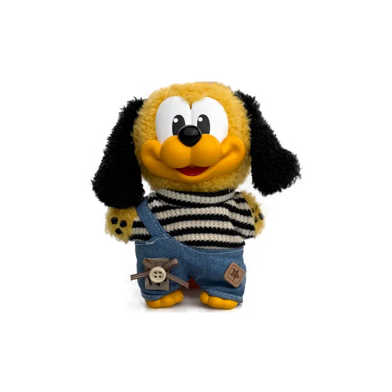 POP MART Disney Mickey Family Together Series Pluto Plush Keychain-0