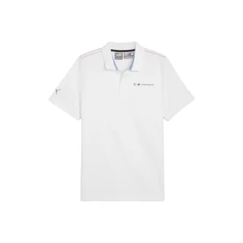 PUMA BMW M Motorsport Men's Polo Shirt Men's White