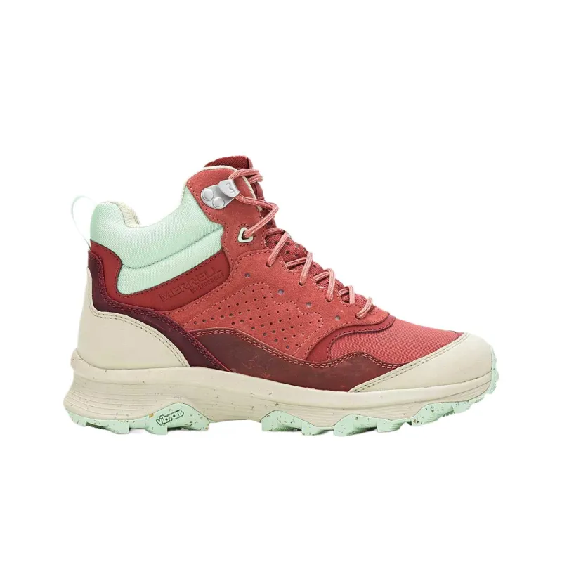 MERRELL Speed Solo Mid Top Outdoor Shoes Women's Red-1