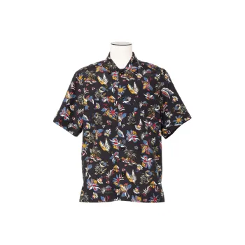 Sacai Tropical Printed Short Sleeved Shirt