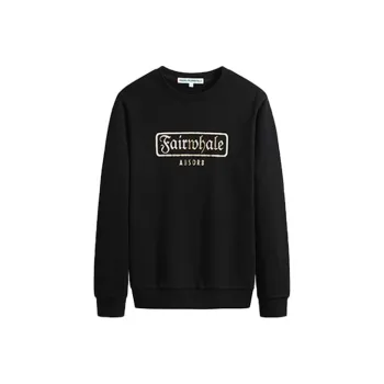 FAIRWHALE Sweatshirt Men's Pure Black
