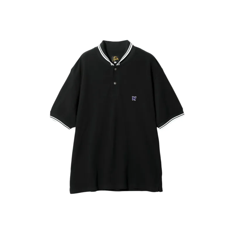 Needles Polo Shirt Unisex Black-0