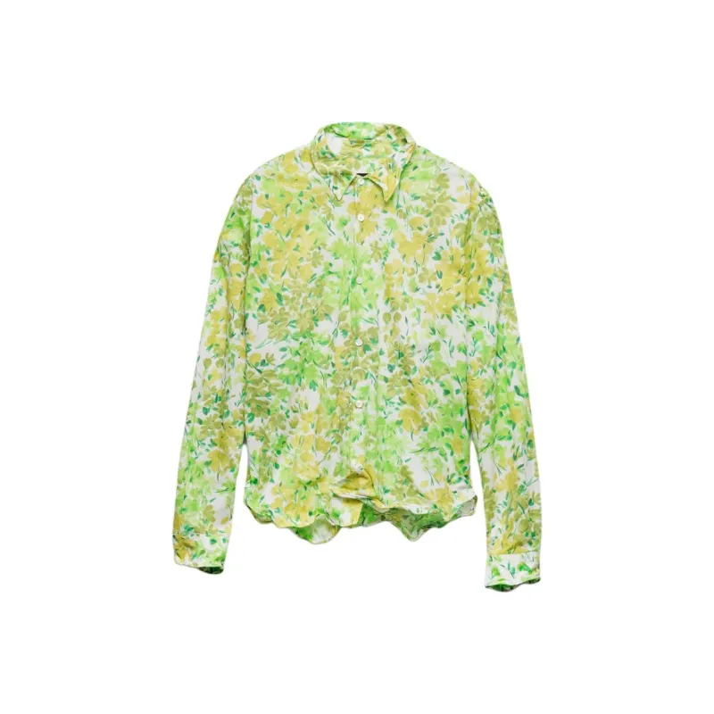 PRADA Shirts Men Green-0