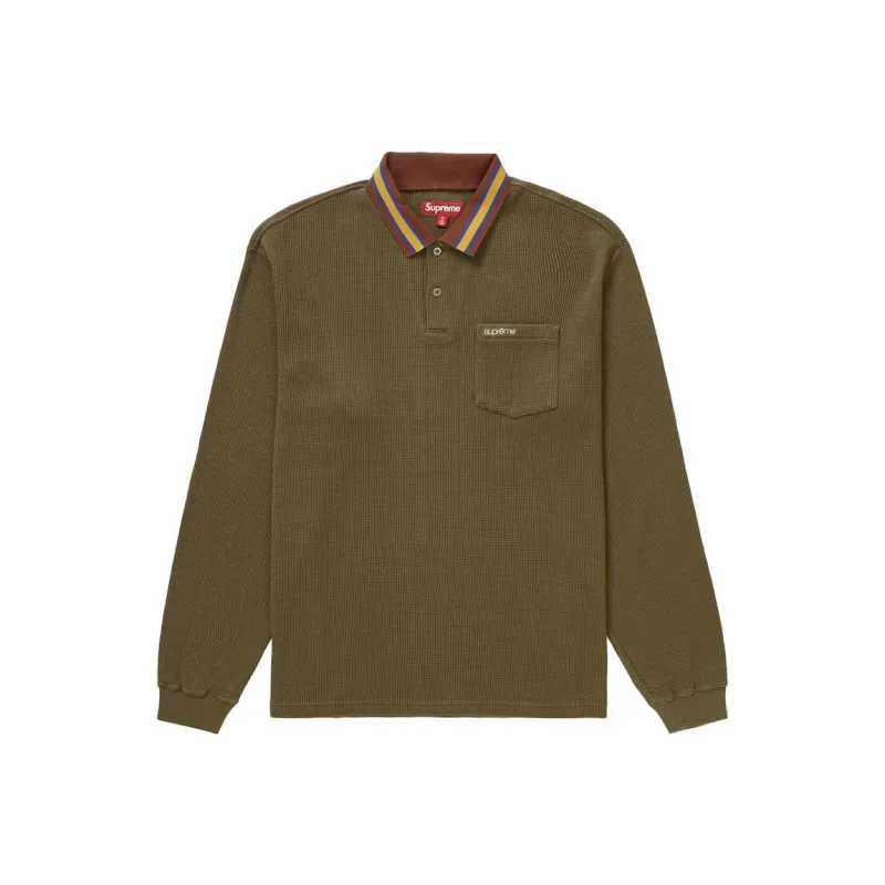 Supreme Thermal L/S Polo-0