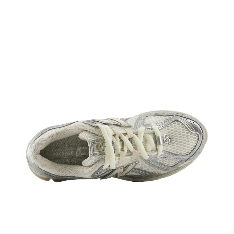 New Balance NB 1906R Anti Slip Wear Resistant Low Top Casual Shoes Unisex Silver-4