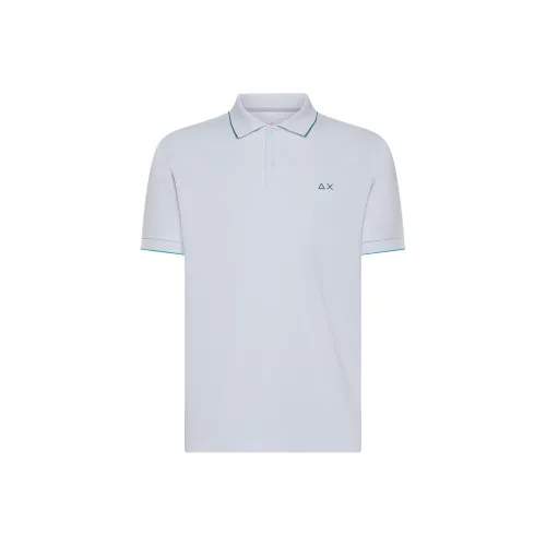 SUN68 Polo Shirt Men's Light Blue