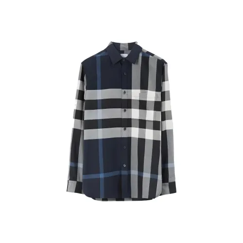 Burberry Check Printed Buttoned Shirt