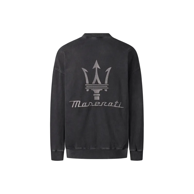Maserati Sweatshirt Unisex Black-0