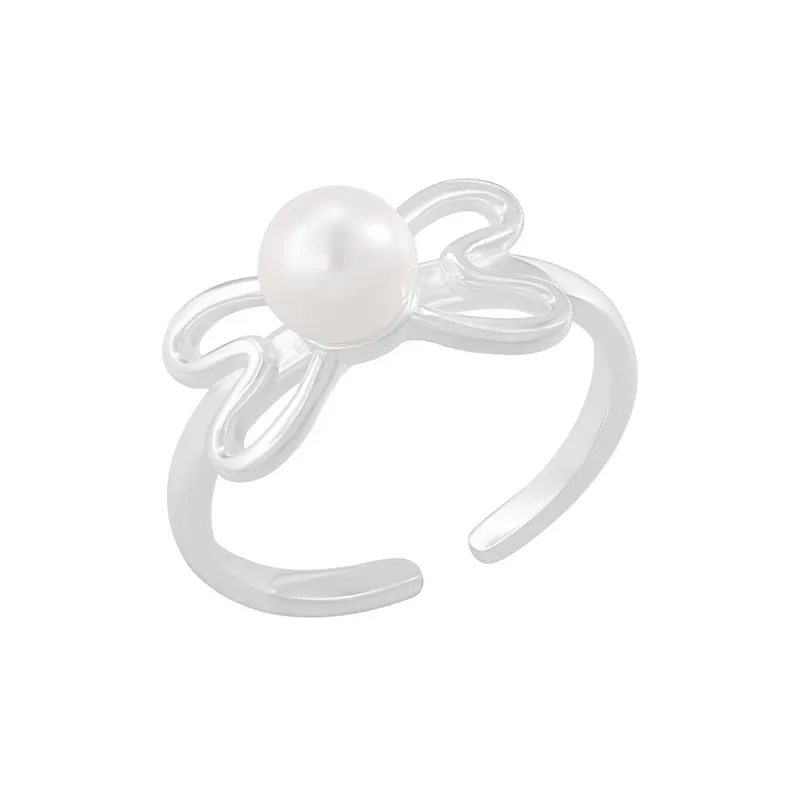 ZHENZHUAOMI Pearl Rings Women's-0