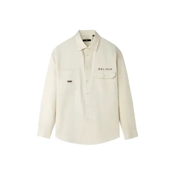 HLA Shirts Men Khaki 69