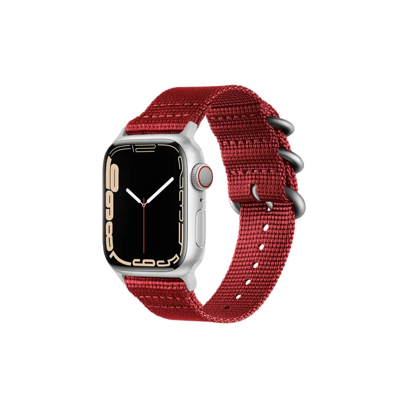 DUALMM Apple Compatibility Watch Band 225mm 38/40/41/42/44/45/49MM Nylon Material-37