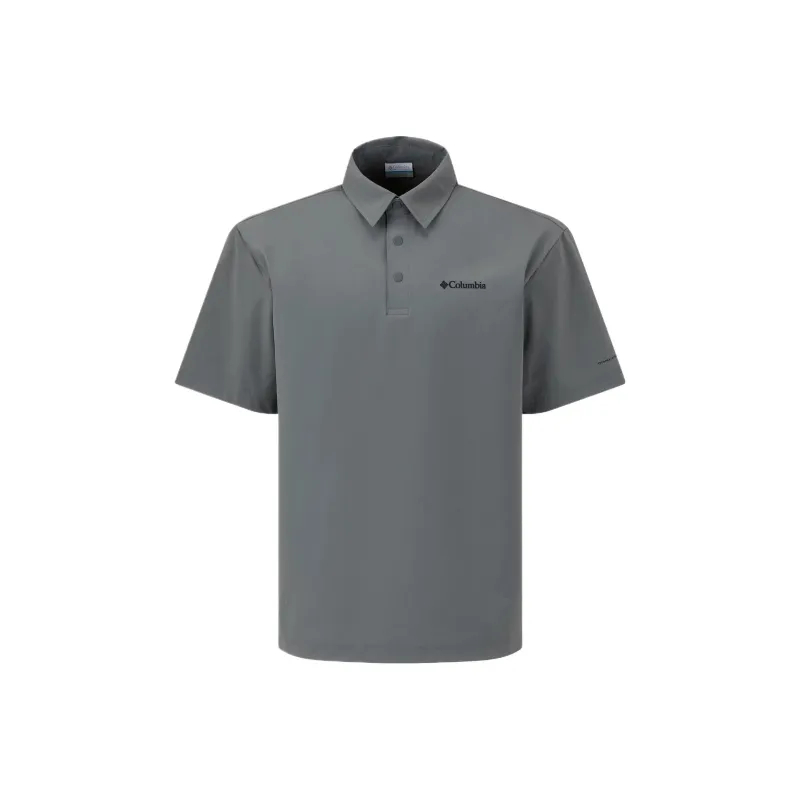 Columbia Polo Shirts Men Gray-0