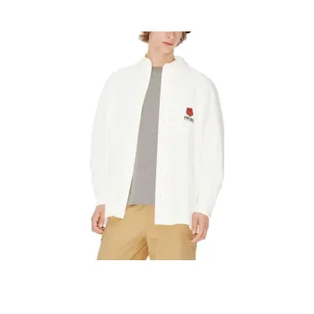 KENZO Boke Flower Embroidered Buttoned Shirt