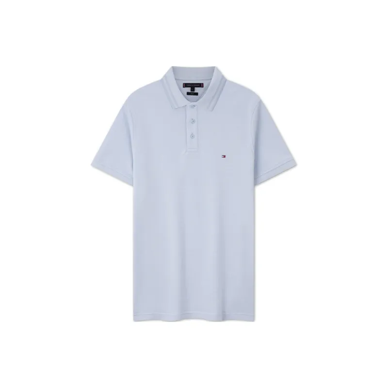 Tommy Hilfiger Logo-embroidered Organic Cotton Polo Shirt-0