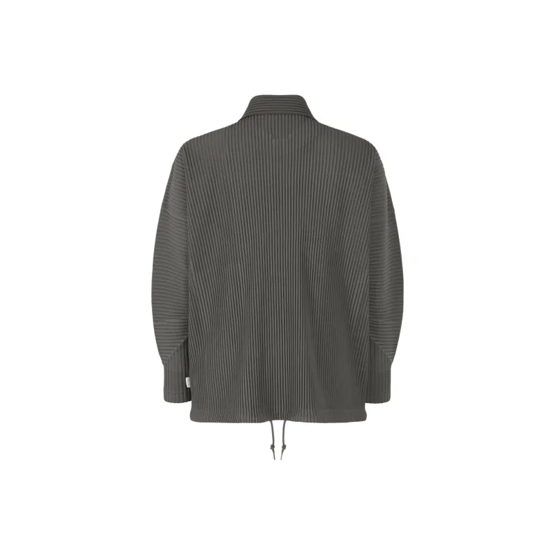 Homme Plissé Issey Miyake Mc March Jacket 'Charcoal Grey'-1