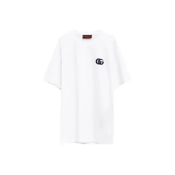 GUCCI FW25 Lido Collection T Shirt Men's White