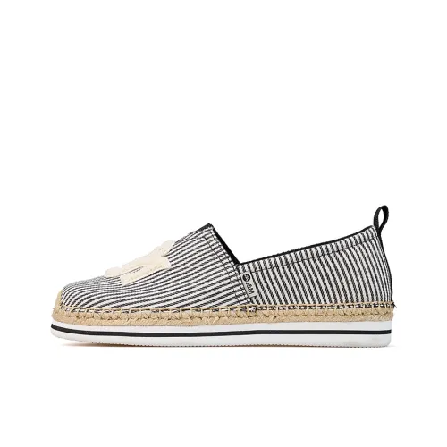 Joy&Mario Espadrilles Women's Black/Khaki/Red