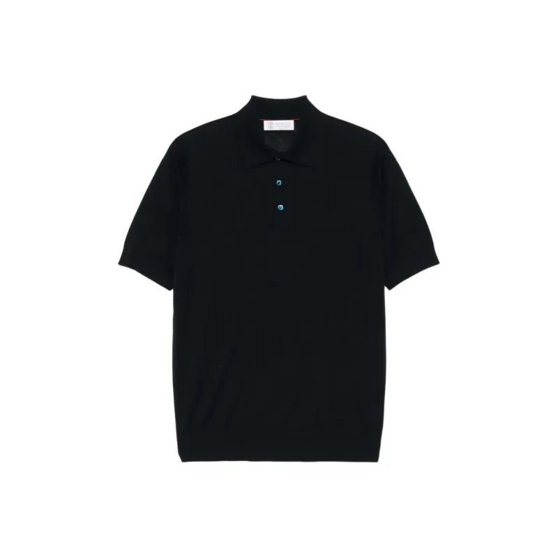 Brunello Cucinelli Knitted Polo Shirt-0