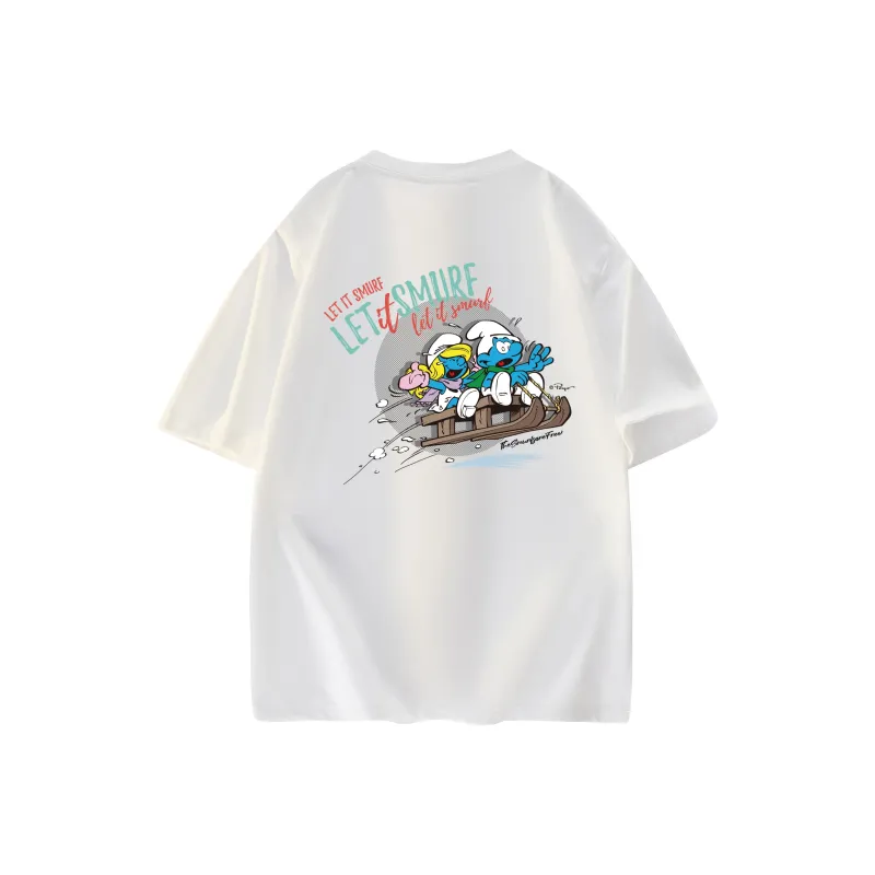 The Smurfs T Shirts Unisex-4