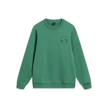 LiNing Sports Trend Series Sweatshirt Unisex Deep Temple Green
