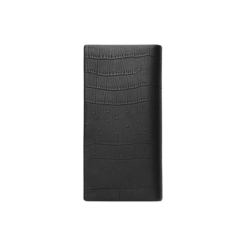 PIERRE CARDIN Top Grain Cow Leather Wallet Regular Men's Black-1