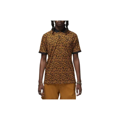 Jordan JORDAN BRAND Dri FIT Sport Polo Shirt Men's Desert Yellow Brown