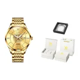 Gold-Tone Steel Band Men's Box Limited Edition