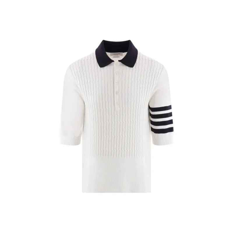 THOM BROWNE· Polo Shirt Men's White-0