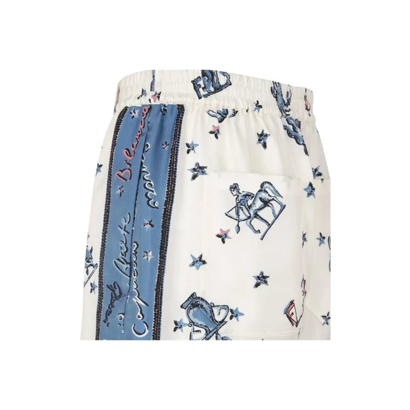 FENDI Astrology Motif Printed Bermuda Shorts-3