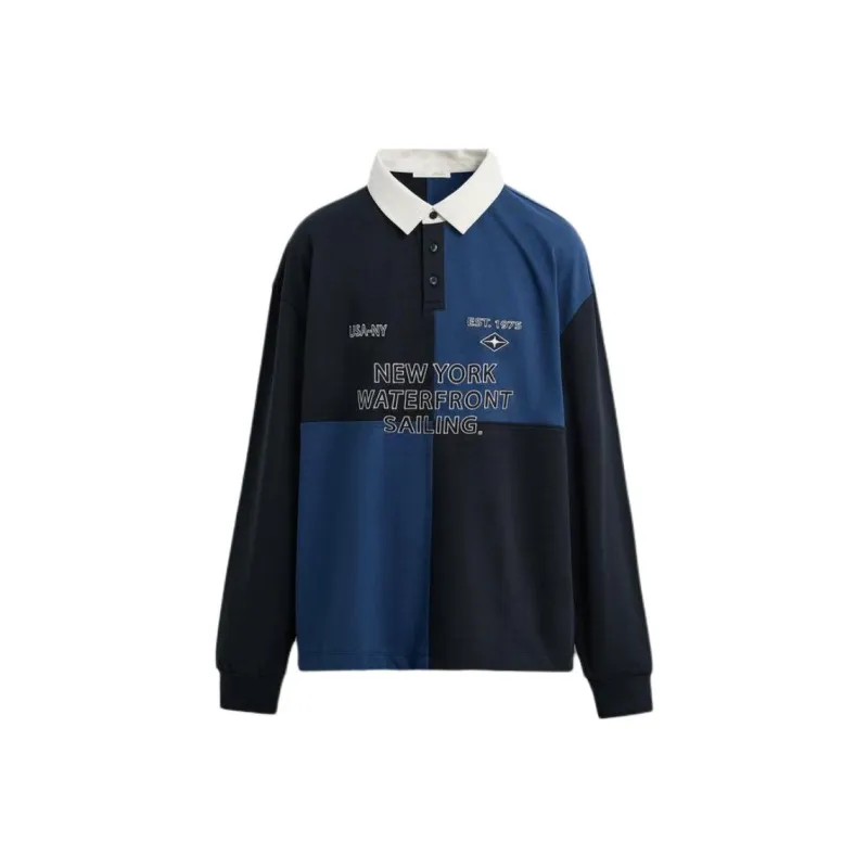 ZARA Polo Shirts Men Black-0