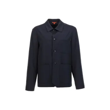 Barena Visal Curved Hem Overshirt
