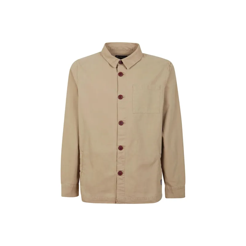 BARBOUR Buttoned Washed Overshirt-0
