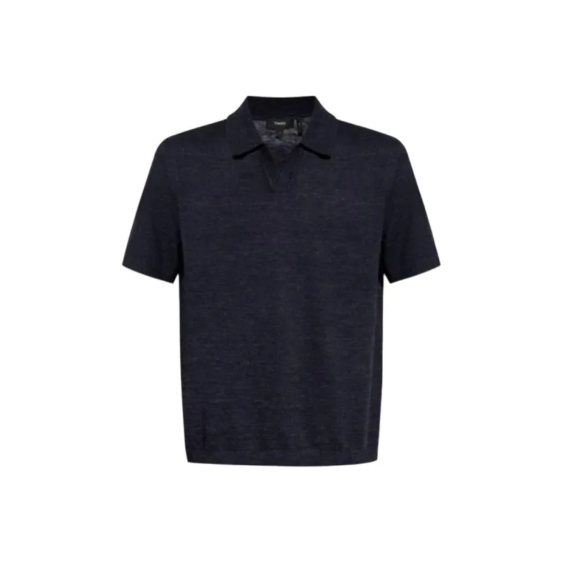 THEORY Short-Sleeved Polo Shirt-0
