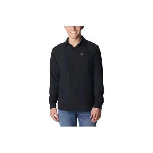 Columbia Shirts Men Black
