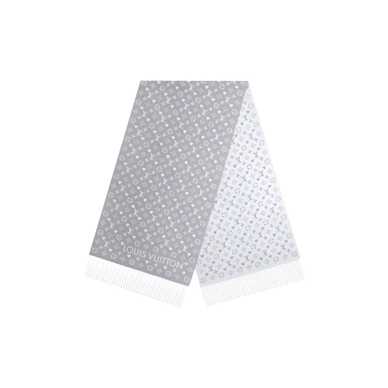 LOUIS VUITTON Cashmere Knit Scarves Women's-0