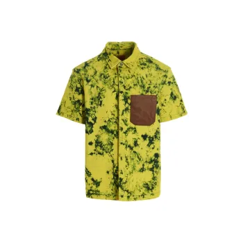 Ferrari Shirts Men Yellow