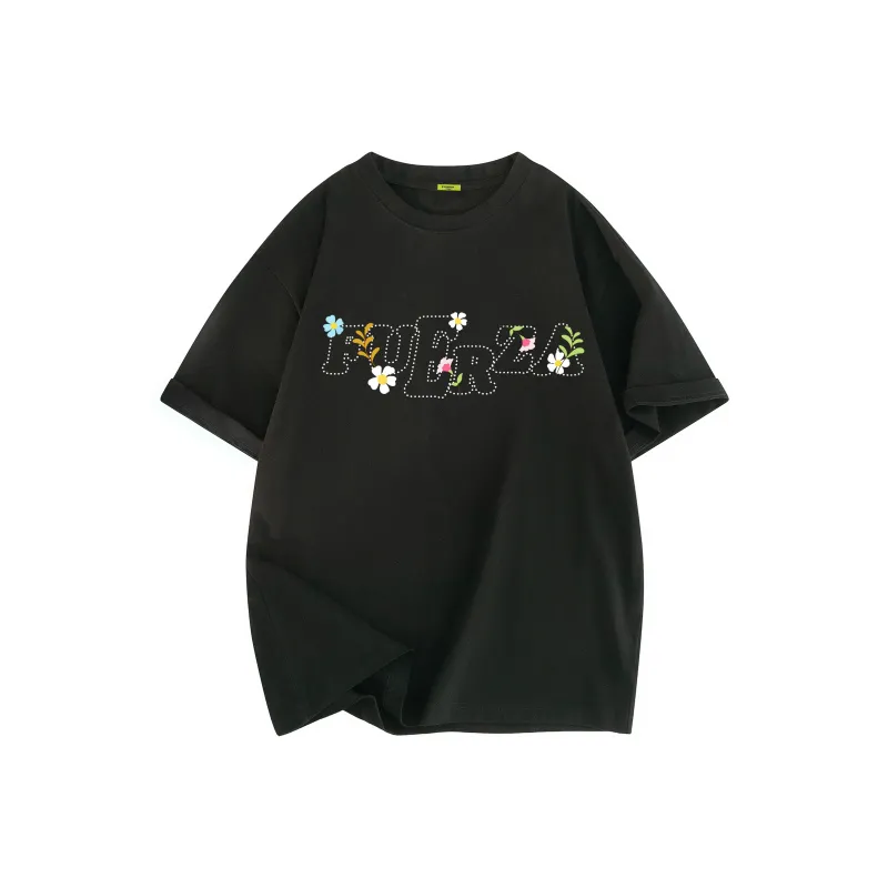 FUERZA T Shirt Unisex White With Embroidery-9