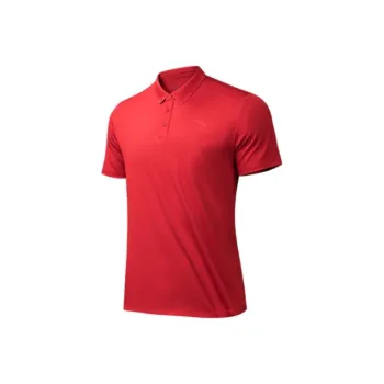 Anta Variety Training Collection Polo Shirt Men's Classic Red