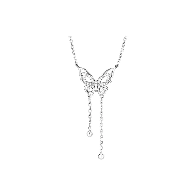 GL GEMLOVE S925 Silver Necklaces Women's-0