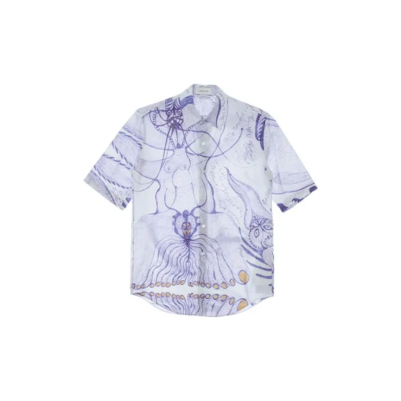 Lemaire Angkasapura Short Sleeve Shirt-0